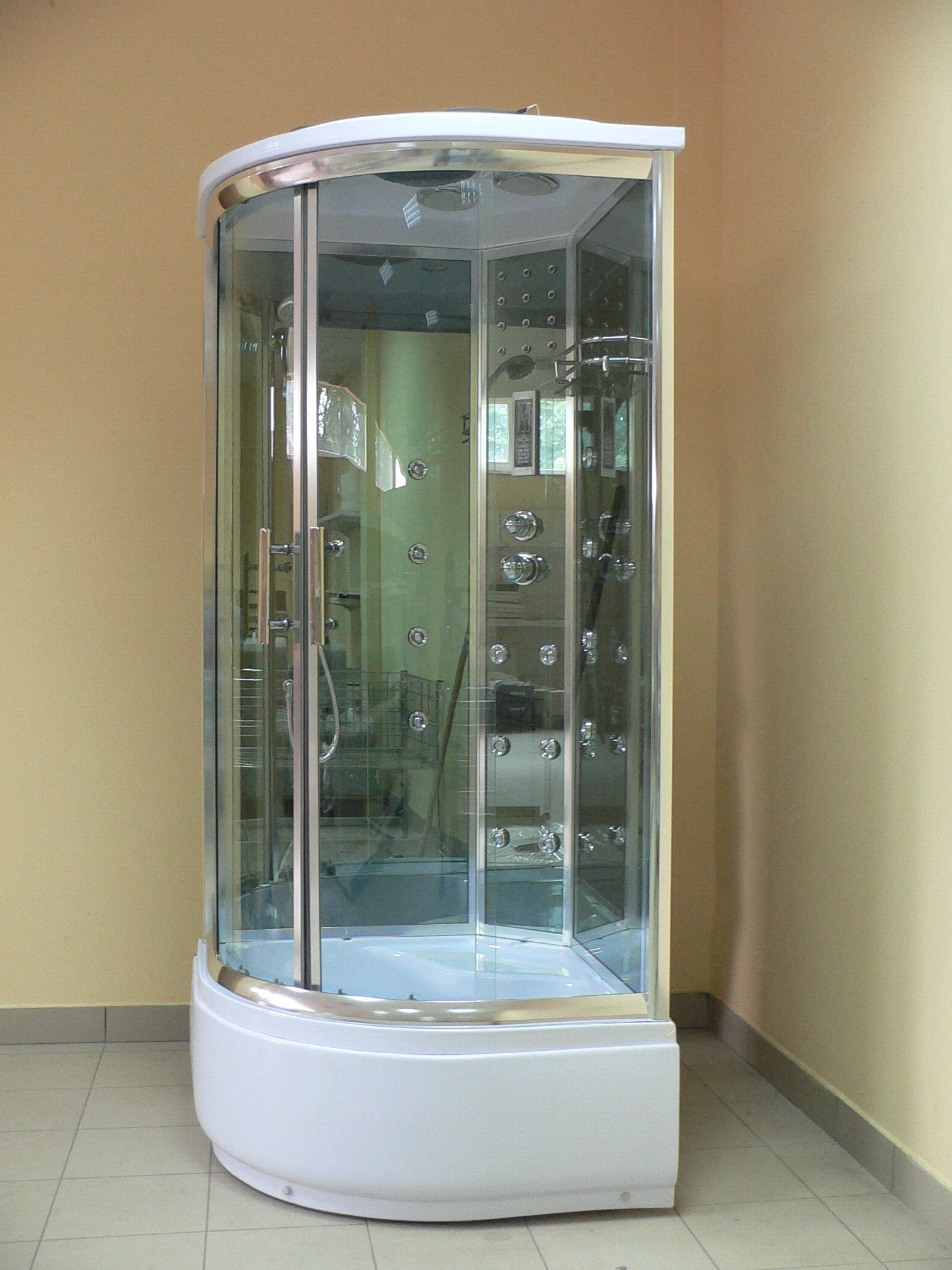 Treg K08 Kabina prysznicowa z hydromasażem 90cm x 90cm NOWOŚĆ!