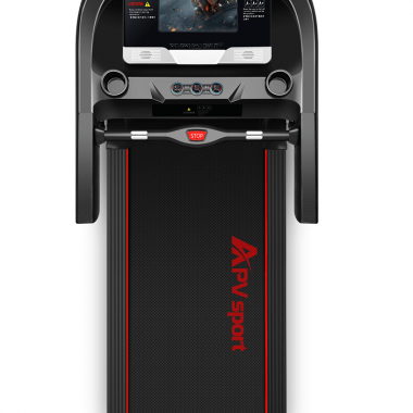 APVsport Bieżnia elektryczna do biegania i chodzenia APV8000 S, ekran TFT ANDROID 10.1 cala, pas biegowy 145x58cm